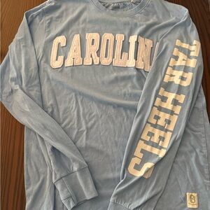 Pressbox Carolina Blue Tar Heels Long Sleeve Tee